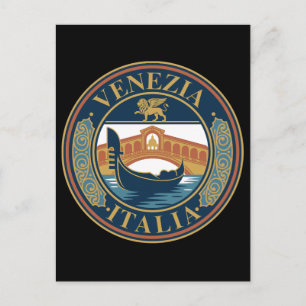 Postal Venecia Italia