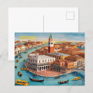 Postal Venecia Italia