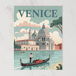Postal Venecia, Italia