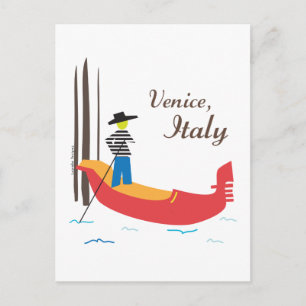 Postal Venecia Italia