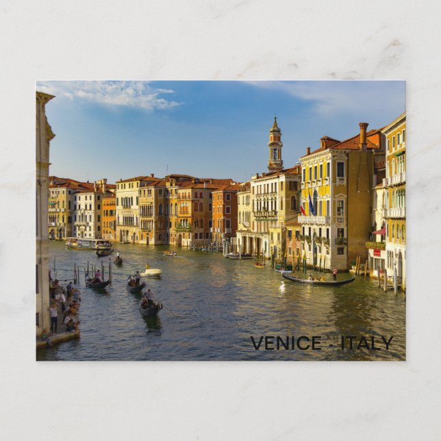 postal Venecia, Italia (Anverso)