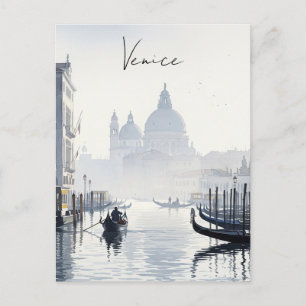 Postal Venecia Italia: Agua de recuerdo para viajes