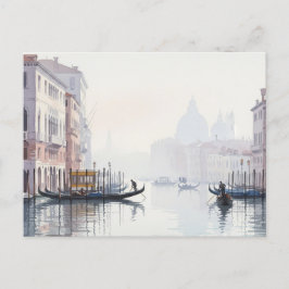 Postal Venecia Italia: Agua de recuerdo para viajes