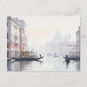 Postal Venecia Italia: Agua de recuerdo para viajes