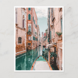 Postal Venecia Italia Canal Verano Europeo Viaje Foto