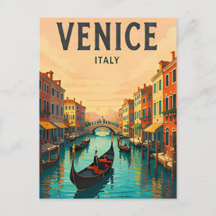 Postal Venecia Italia Gran Canal Escape Romántico Ciudad