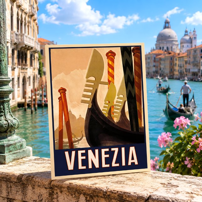 Postal Venecia Italia Viajes Antiguos (Subido por el creador)