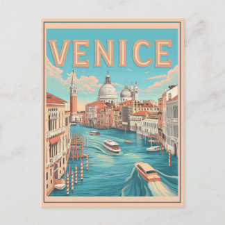 Postal Venecia, Italia Viajes de época