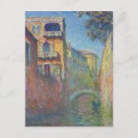 Venecia, Río de Santa Salute por Claude Monet