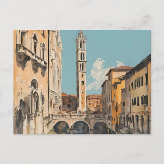 Postal Venecia (Venecia 2) (Anverso)