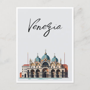 Postal Venecia Venecia Italia