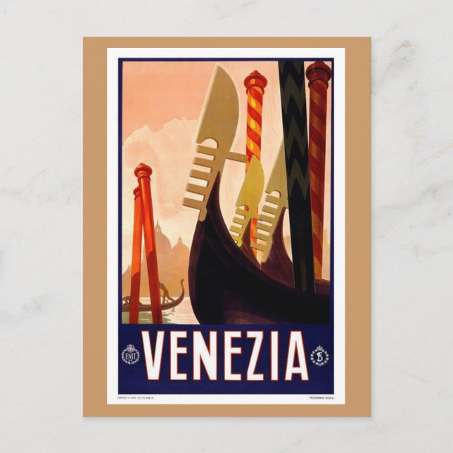 Postal Venecia vintage (Anverso)