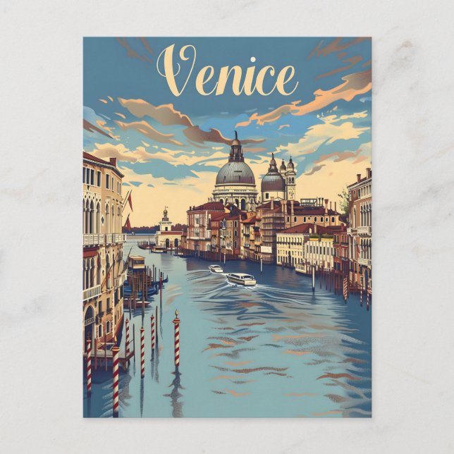 Postal Venecia Vintage (Anverso)