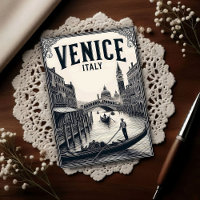 Venecia vintage Italia góndola viaje