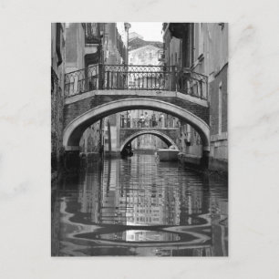 Postal veneciana del canal