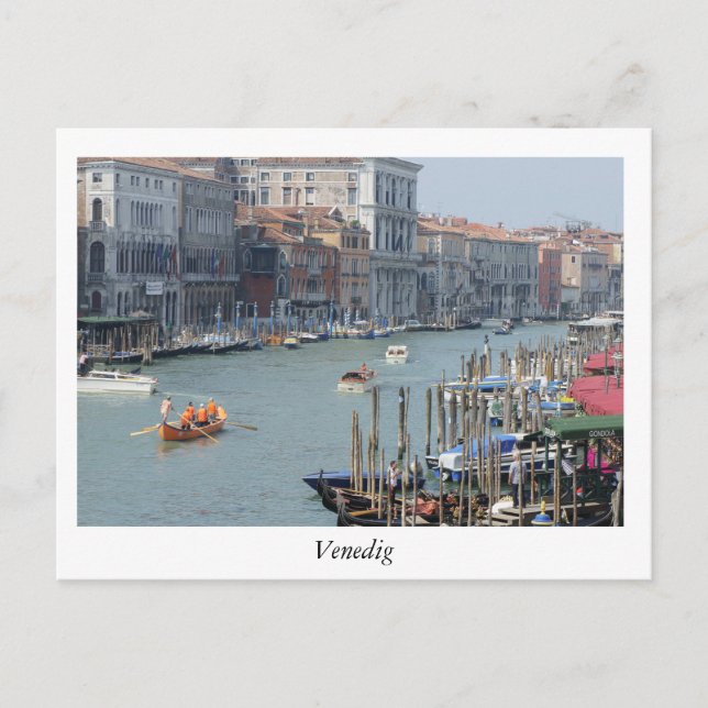 Postal Venedig  (Anverso)