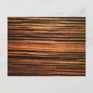 Postal Veneer de madera oscura
