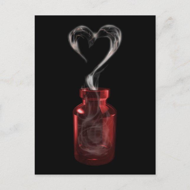 Postal veneno de amor (Anverso)