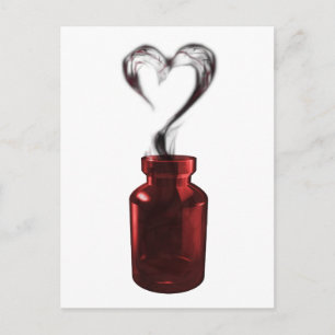Postal veneno de amor