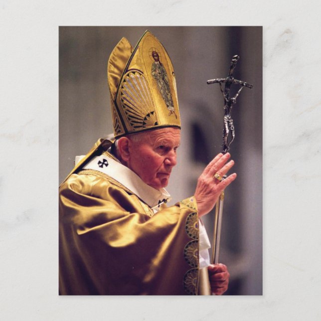 Postal Venerable Papa Juan Pablo II (Anverso)