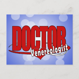 Postal Venereólogo MÉDICA LOGO