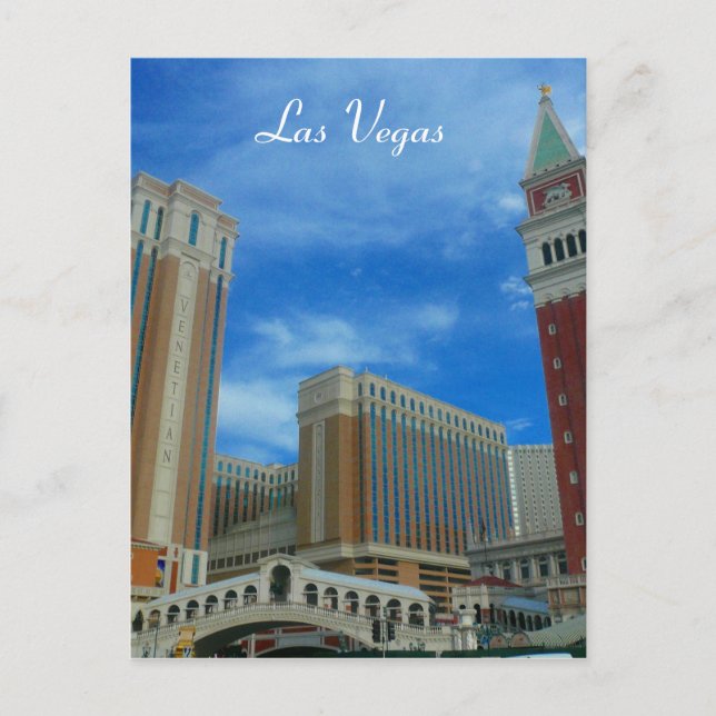 Postal venetiano vegas (Anverso)