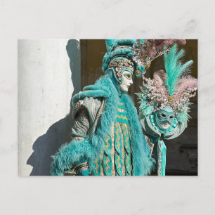 Postal Venezia Carnivale Espectacular Featherman