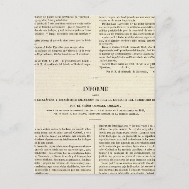 Postal Venezuela 2 (Anverso)