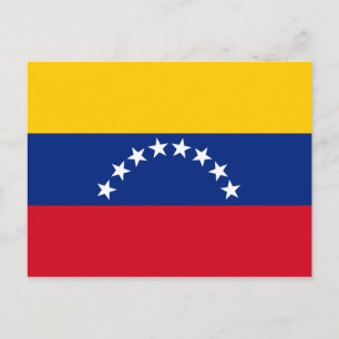 Postal Venezuela enarbola patriotas venezolanos