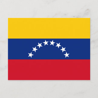 Postal Venezuela enarbola patriotas venezolanos