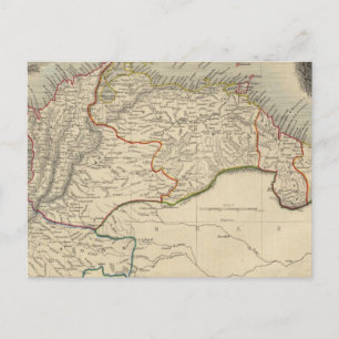 Postal Venezuela, Nueva Granada, Ecuador y las Guayanas