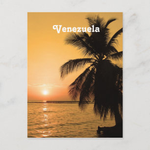 Postal Venezuela Sunset