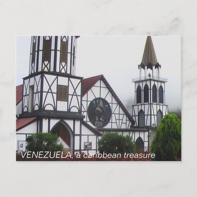 Postal VENEZUELA, un tesoro caribeño (Anverso)