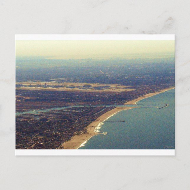 Postal Venice Beach, Marina del Rey, LAX (Anverso)