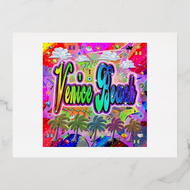Postal Venice Beach Vista Express (Anverso)