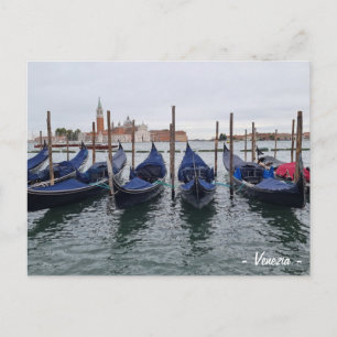 Postal Venice Gondola