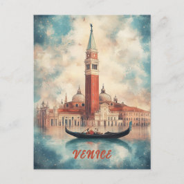 Postal Venice Italy Travel