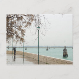 Postal Venice laguna