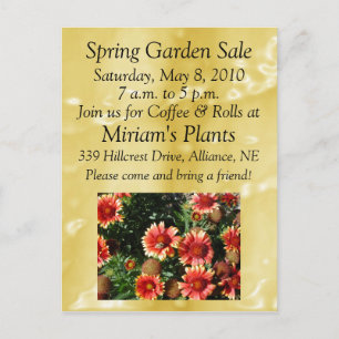 Postal Venta de jardines