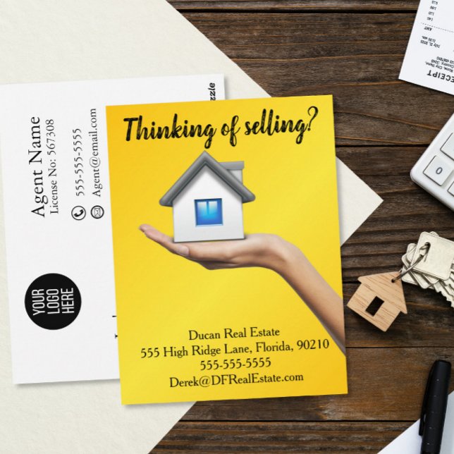 Postal venta de marketing inmobiliario de referencia por  (Subido por el creador)