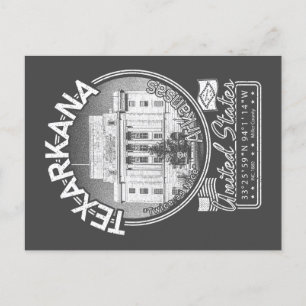 POSTAL VENTAJA DE TEXARKANA ARKANSAS - AVENIDA DE LÍNEA E