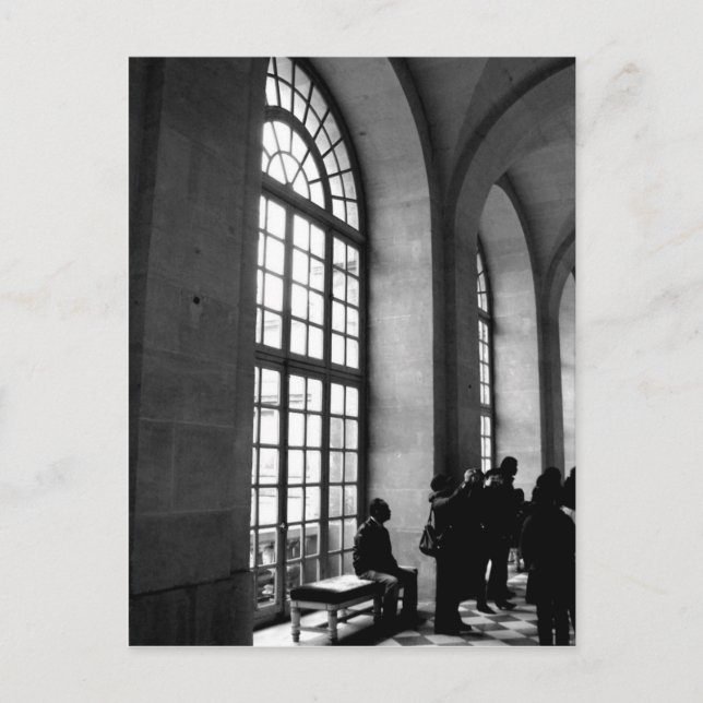 Postal Ventana arqueada (Anverso)