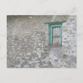 Postal Ventana azul Aqua