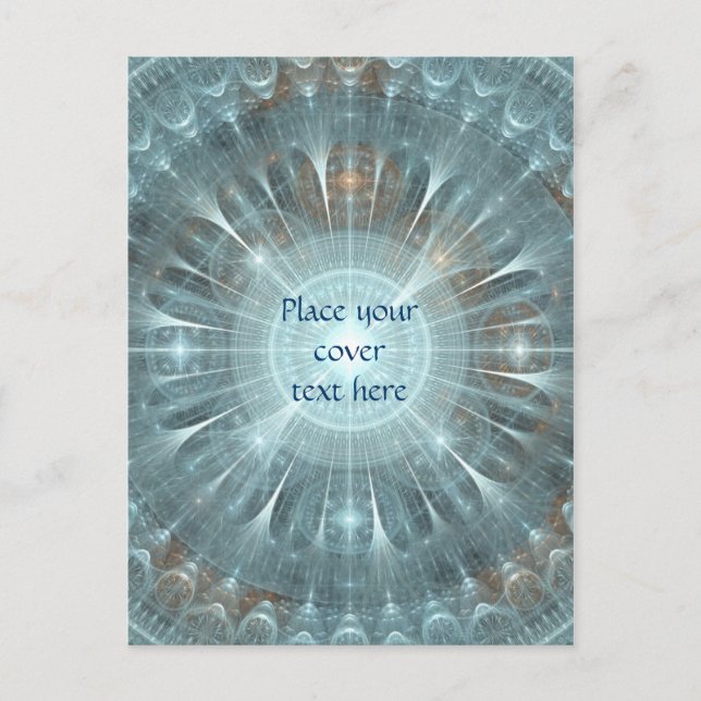 Postal Ventana Catedral de navidades (Anverso)