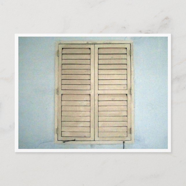 Postal ventana cerrada (Anverso)