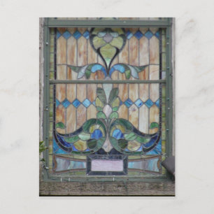 Postal Ventana de la iglesia