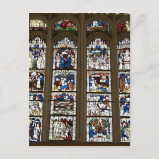 Postal Ventana del este de la iglesia de monasterio de