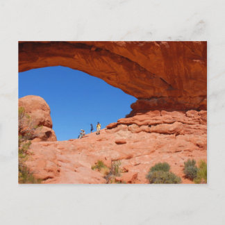 Postal Ventanilla Norte en el Parque Nacional de Arches