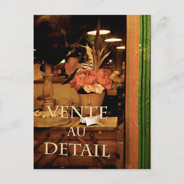 Postal Vente au Detalle (Anverso)