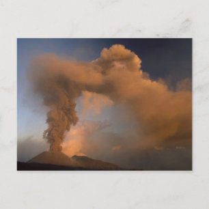Postal ventilación de la cumbre del Mt. Etna, Sicilia, It